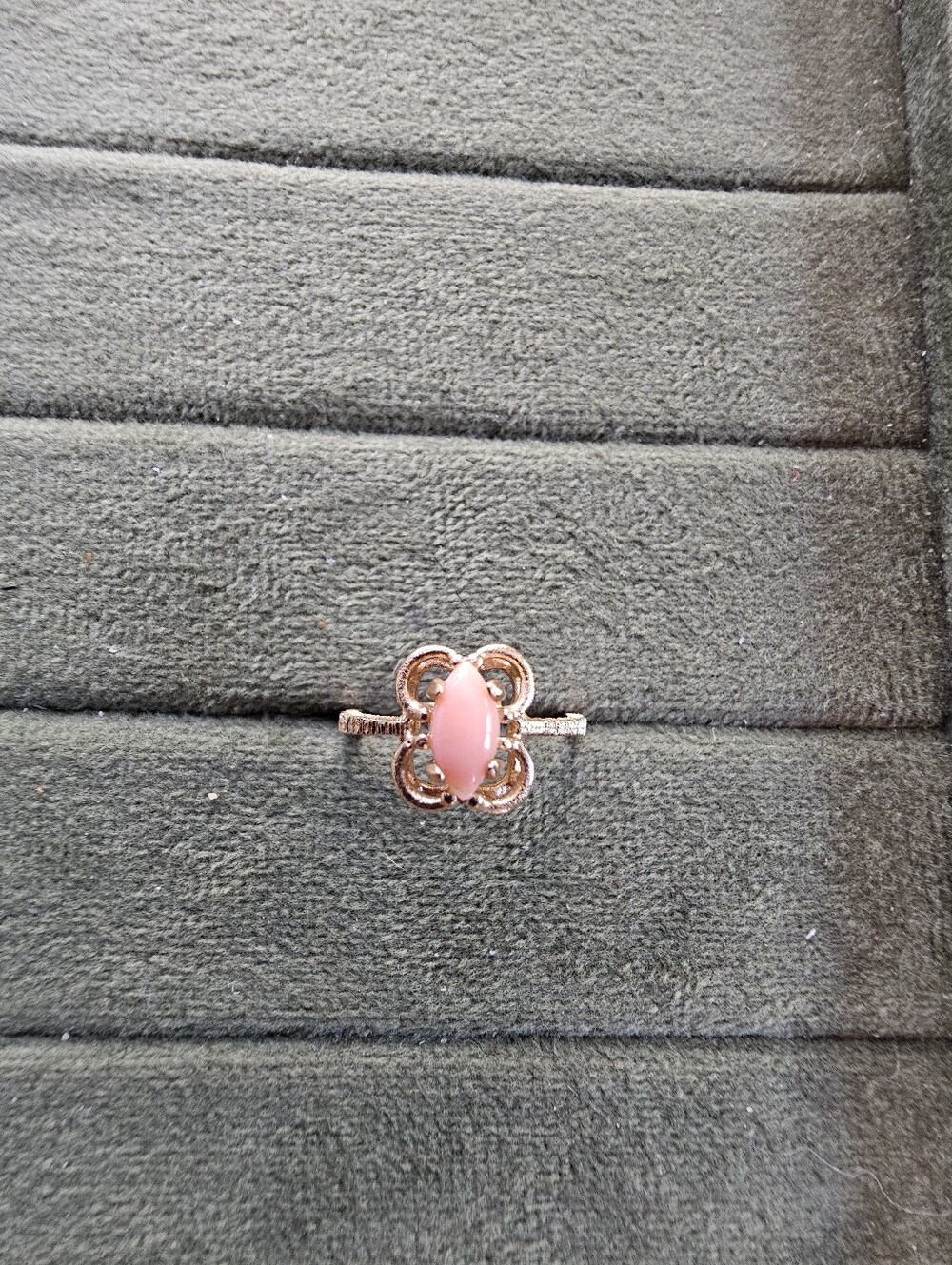Vintage 18k Gold Plated Ring Size 6